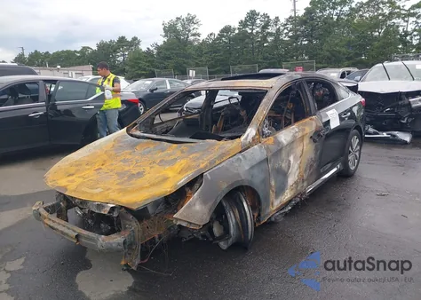 2017 Hyundai Sonata Sport из США, поврежденный, VIN 5NPE34AF3HH506914